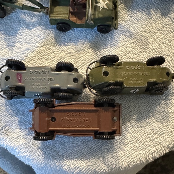 Vintage PlayArt 1960s Military Vehicle Set Corgi German Military Cars - Picture 4 of 15